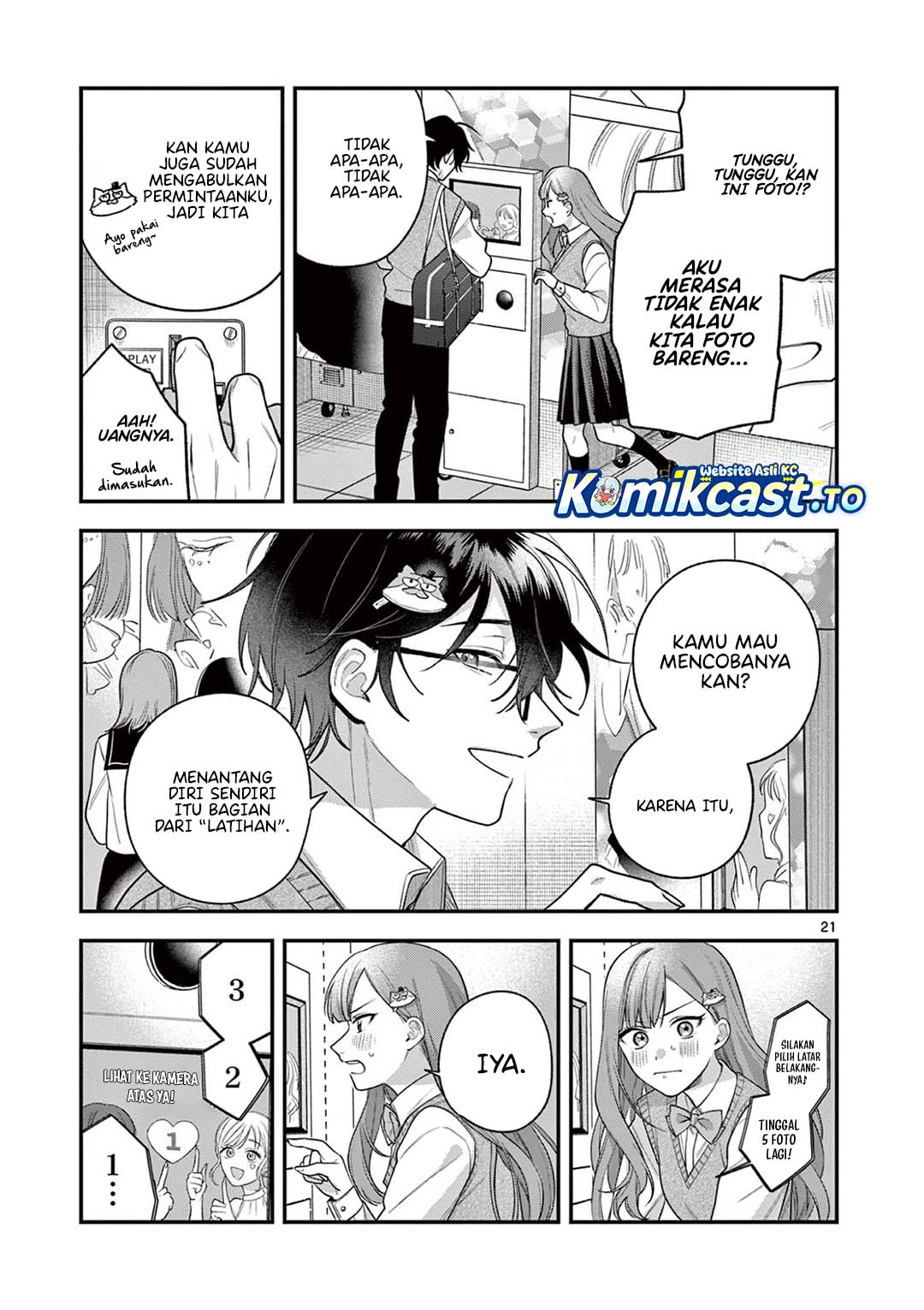 Janome-san wa Hohoemitai! Chapter 04 Bahasa Indonesia