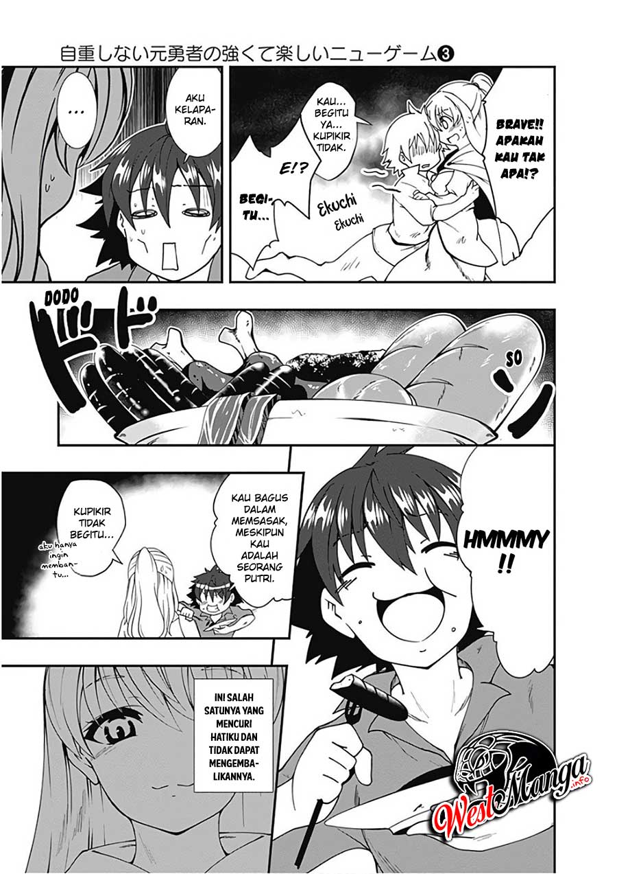 Jichou shinai Motoyuusha no Tsuyokute Tanoshii New Game chapter 23