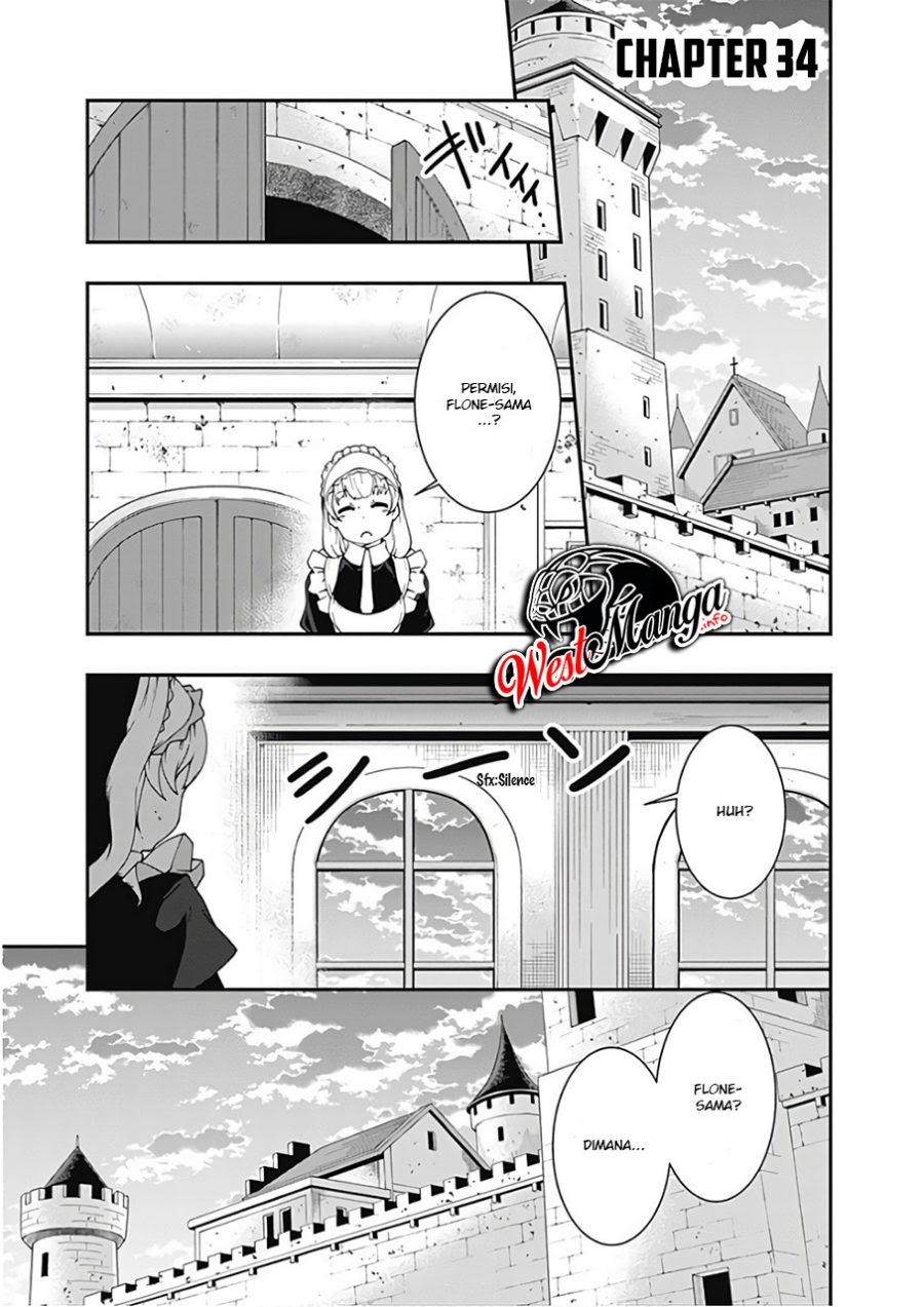 Jichou shinai Motoyuusha no Tsuyokute Tanoshii New Game Chapter 34 Bahasa Indonesia