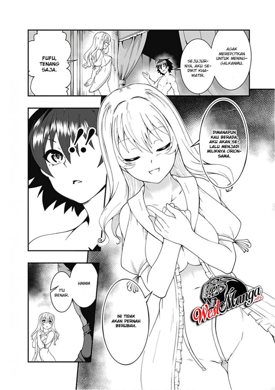 Jichou shinai Motoyuusha no Tsuyokute Tanoshii New Game Chapter 34 Bahasa Indonesia
