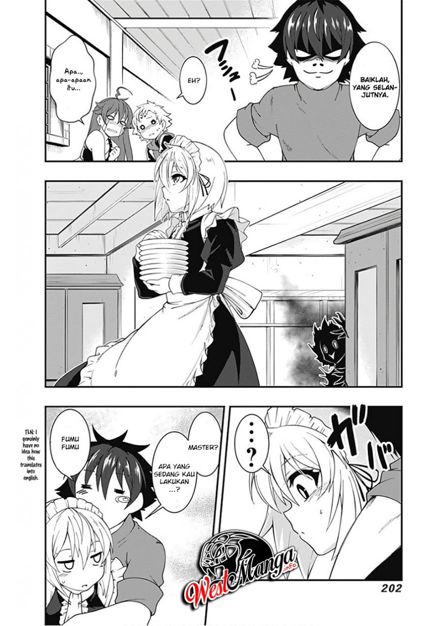 Jichou shinai Motoyuusha no Tsuyokute Tanoshii New Game Chapter 34 Bahasa Indonesia