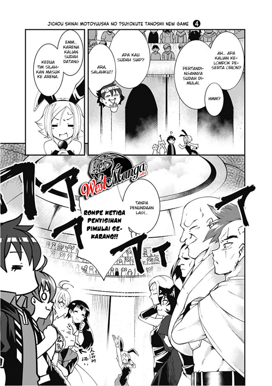 Jichou shinai Motoyuusha no Tsuyokute Tanoshii New Game chapter 46