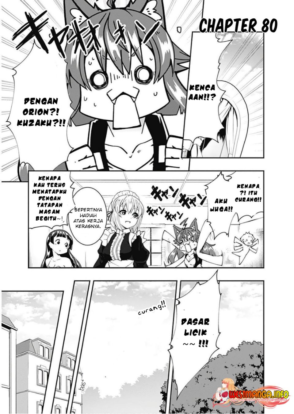 Jichou shinai Motoyuusha no Tsuyokute Tanoshii New Game chapter 80