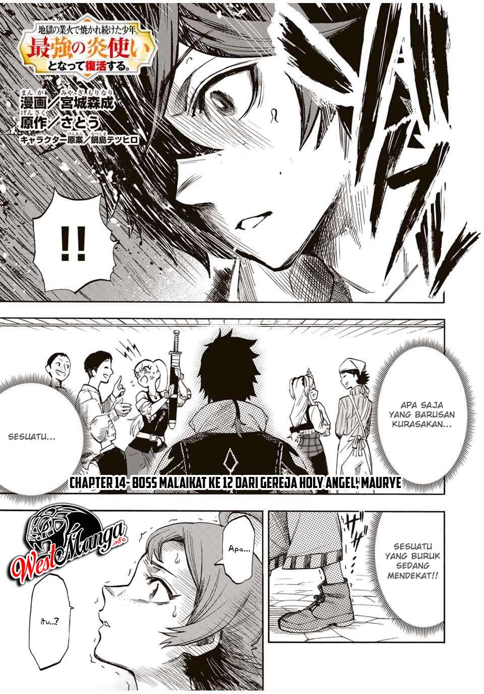 Jigoku no Gouka de Yaka Chapter 14 Bahasa Indonesia