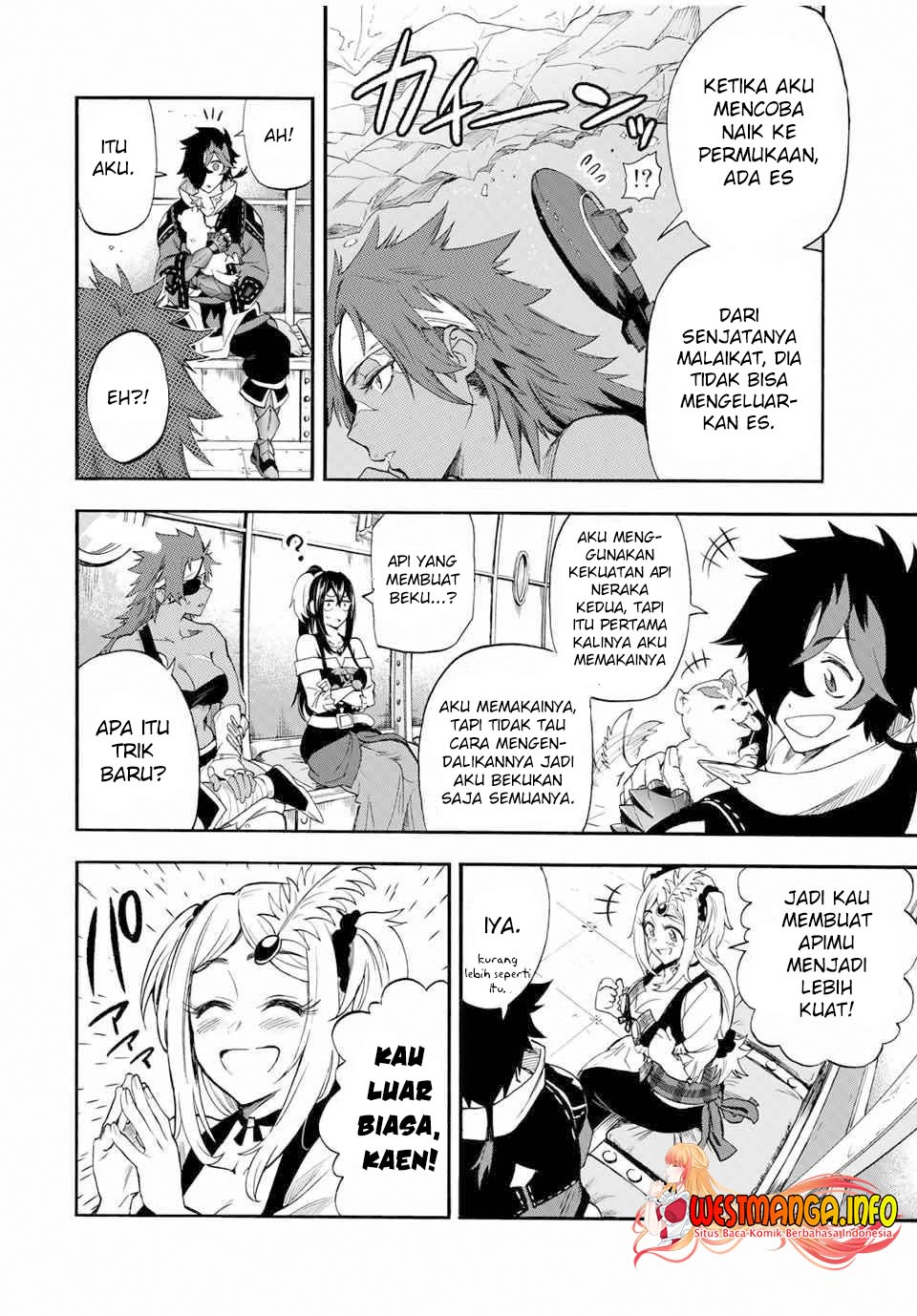 Jigoku no Gouka de Yaka re Tsuzuketa Shounen. Saikyou no Honou Tsukai to Natte Fukkatsu Suru. chapter 38
