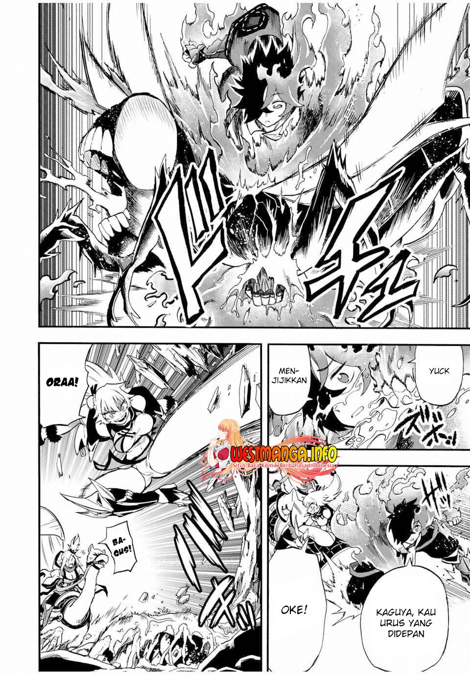 Jigoku no Gouka de Yaka re Tsuzuketa Shounen. Saikyou no Honou Tsukai to Natte Fukkatsu Suru. chapter 55