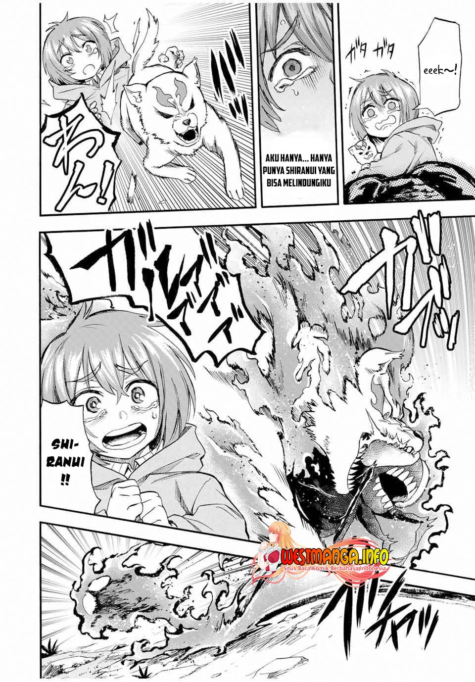 Jigoku no Gouka de Yaka re Tsuzuketa Shounen. Saikyou no Honou Tsukai to Natte Fukkatsu Suru. chapter 55