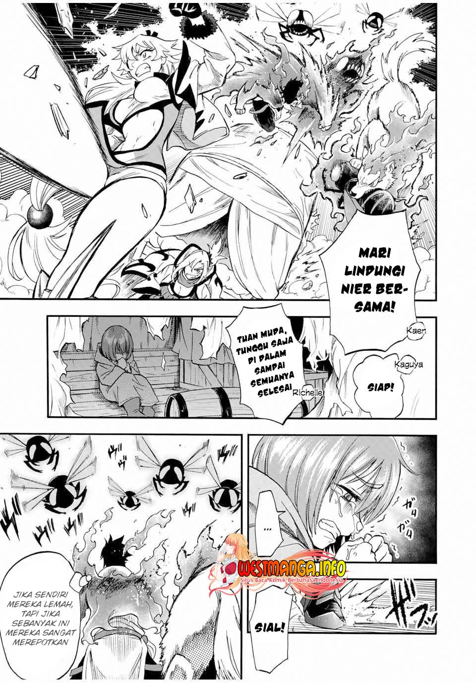 Jigoku no Gouka de Yaka re Tsuzuketa Shounen. Saikyou no Honou Tsukai to Natte Fukkatsu Suru. chapter 55
