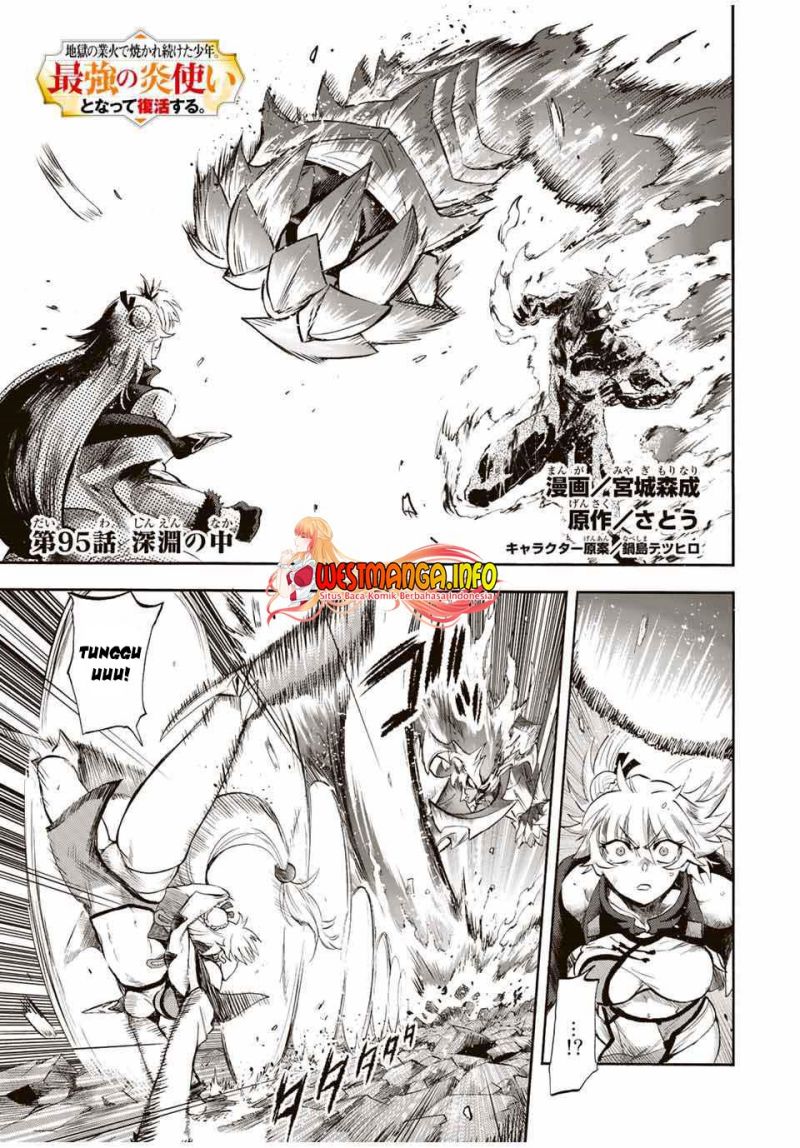 Jigoku no Gouka de Yaka Chapter 95 Bahasa Indonesia