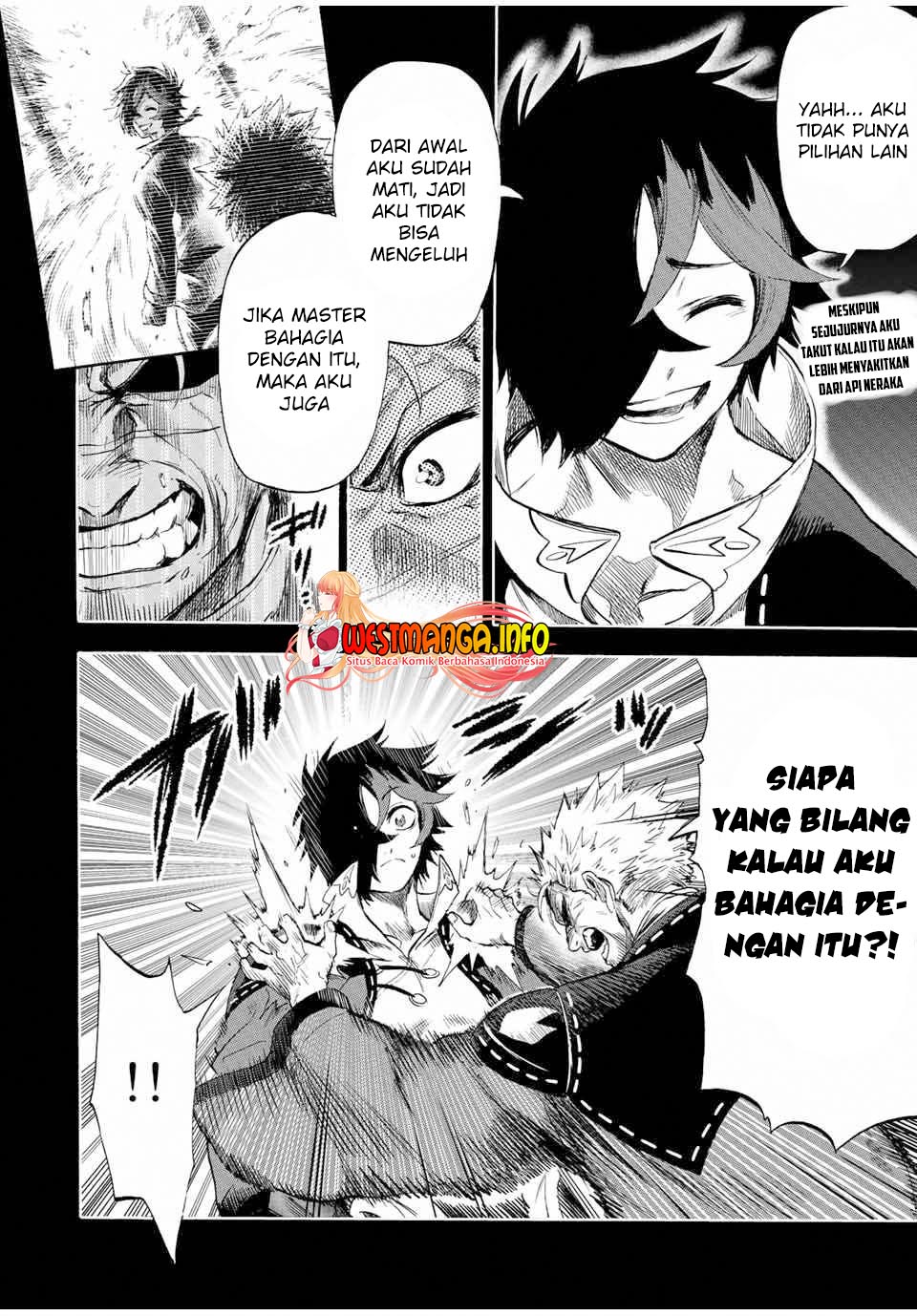 Jigoku no Gouka de Yaka re Tsuzuketa Shounen. Saikyou no Honou Tsukai to Natte Fukkatsu Suru. chapter 96
