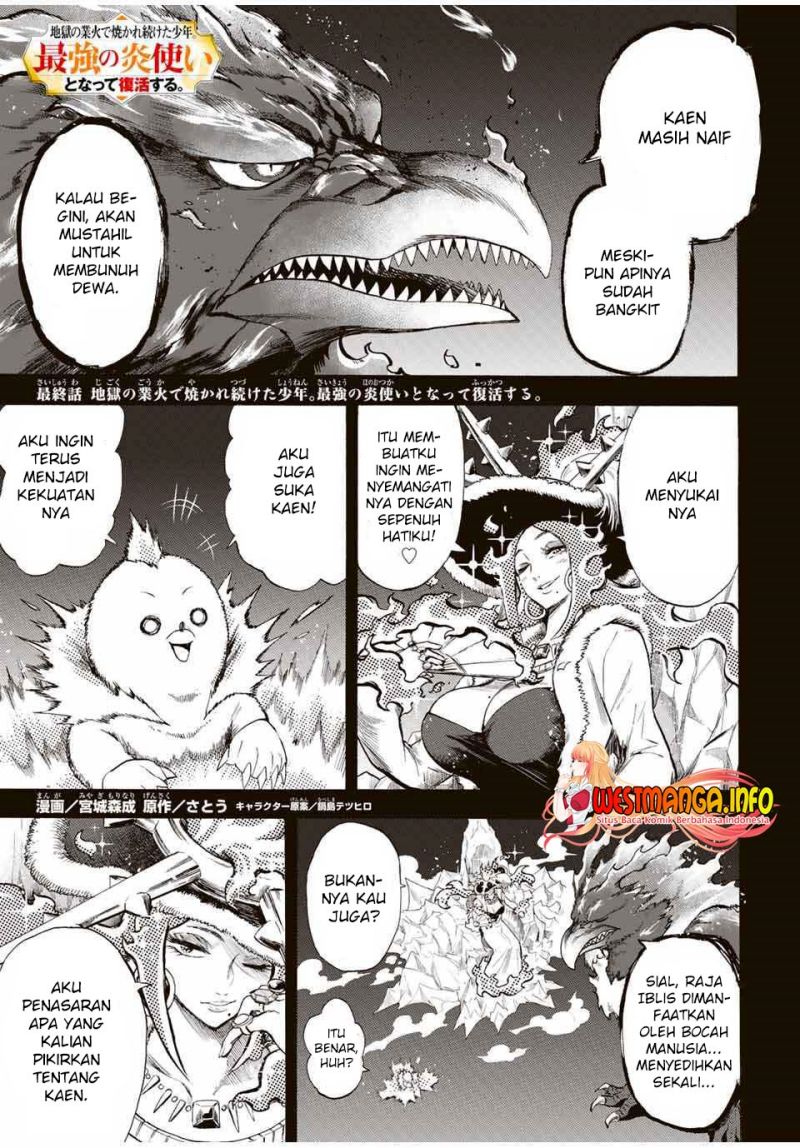 Jigoku no Gouka de Yaka Chapter 105 Bahasa Indonesia