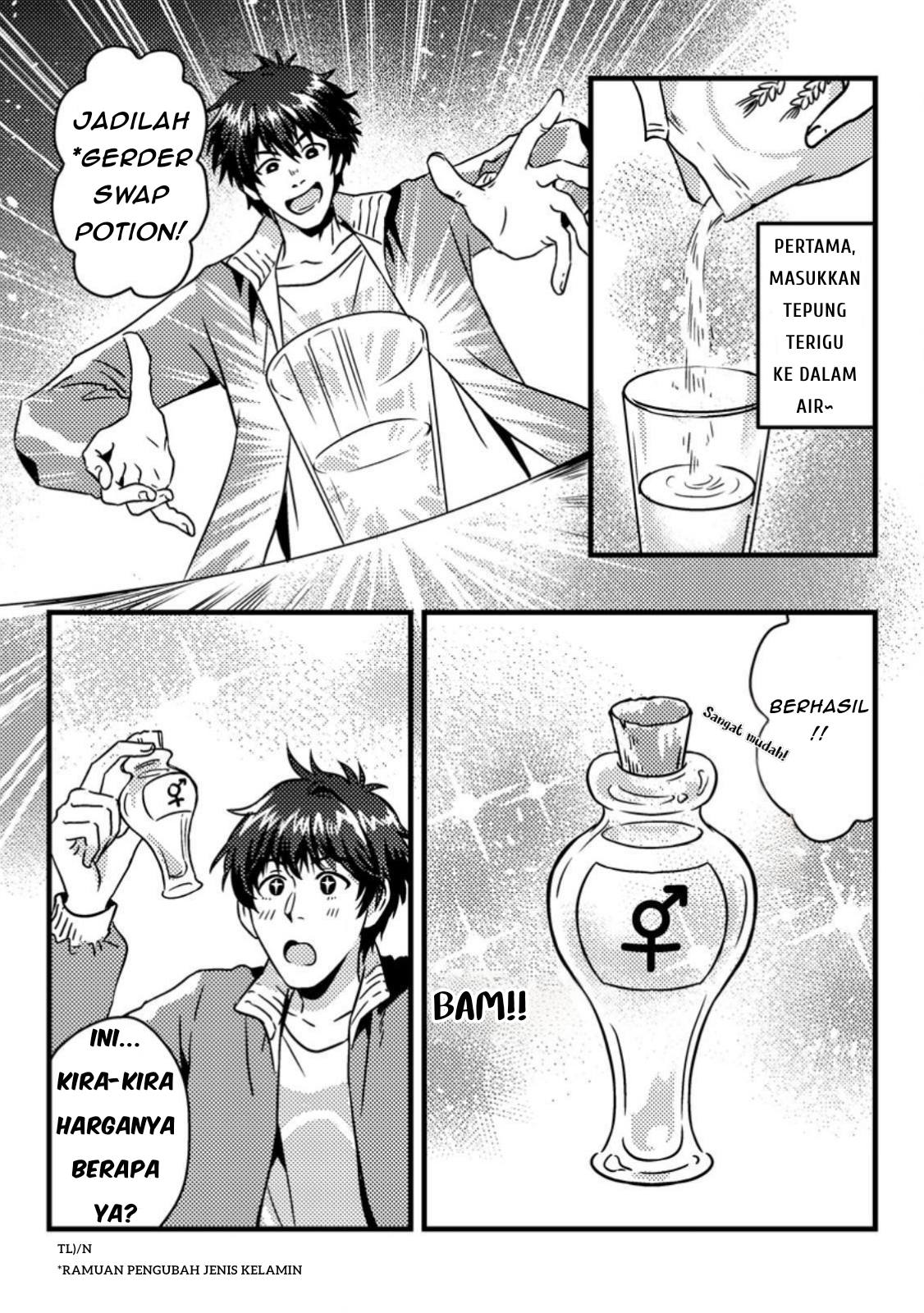 Jigoku no Sata mo Ougon Shidai Chapter 02 Bahasa Indonesia