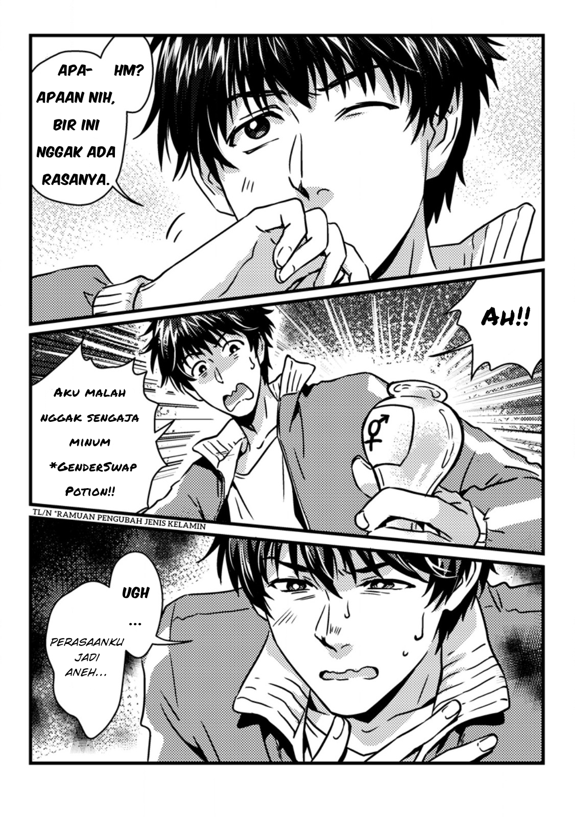 Jigoku no Sata mo Ougon Shidai Chapter 02 Bahasa Indonesia