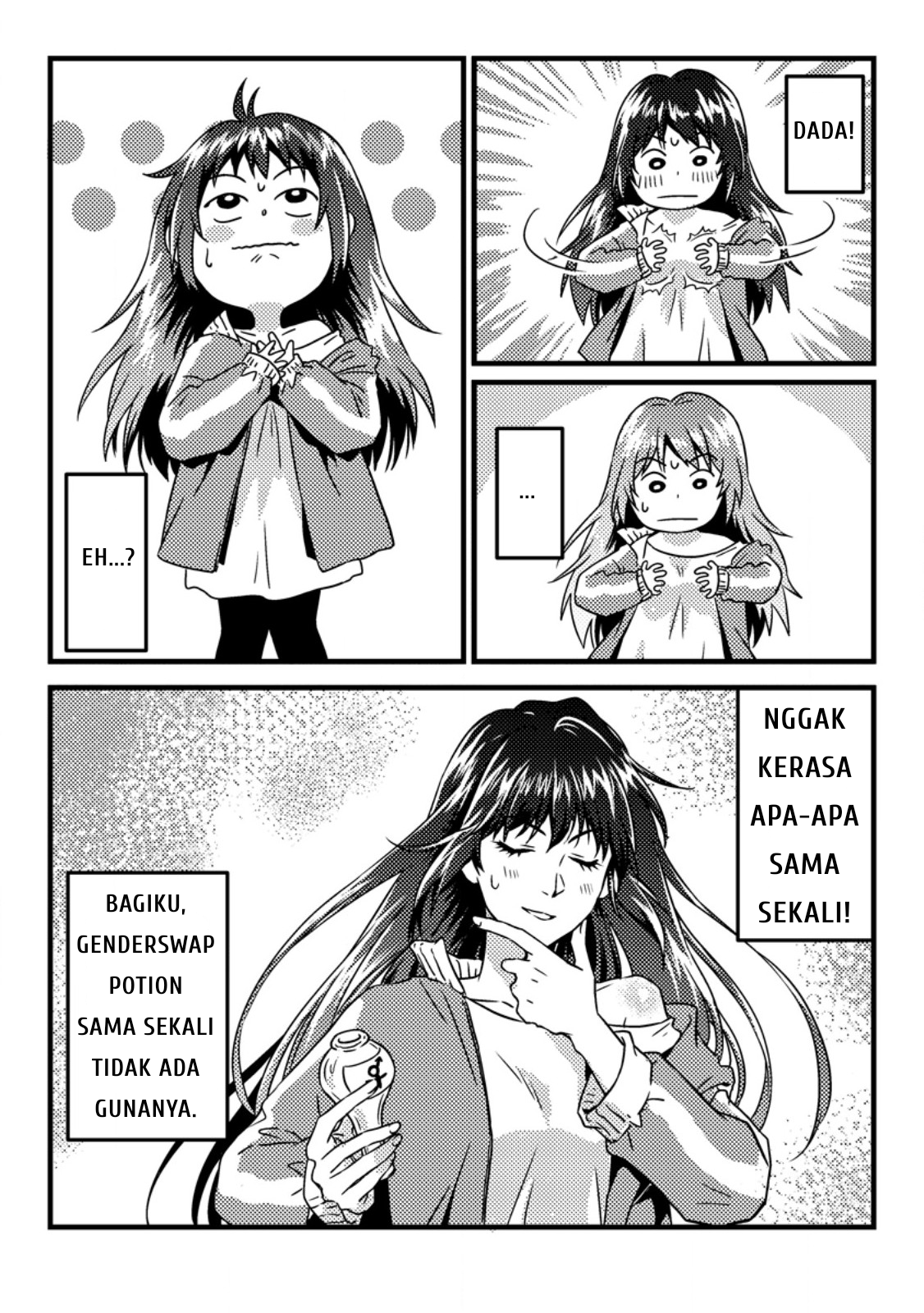 Jigoku no Sata mo Ougon Shidai Chapter 02 Bahasa Indonesia