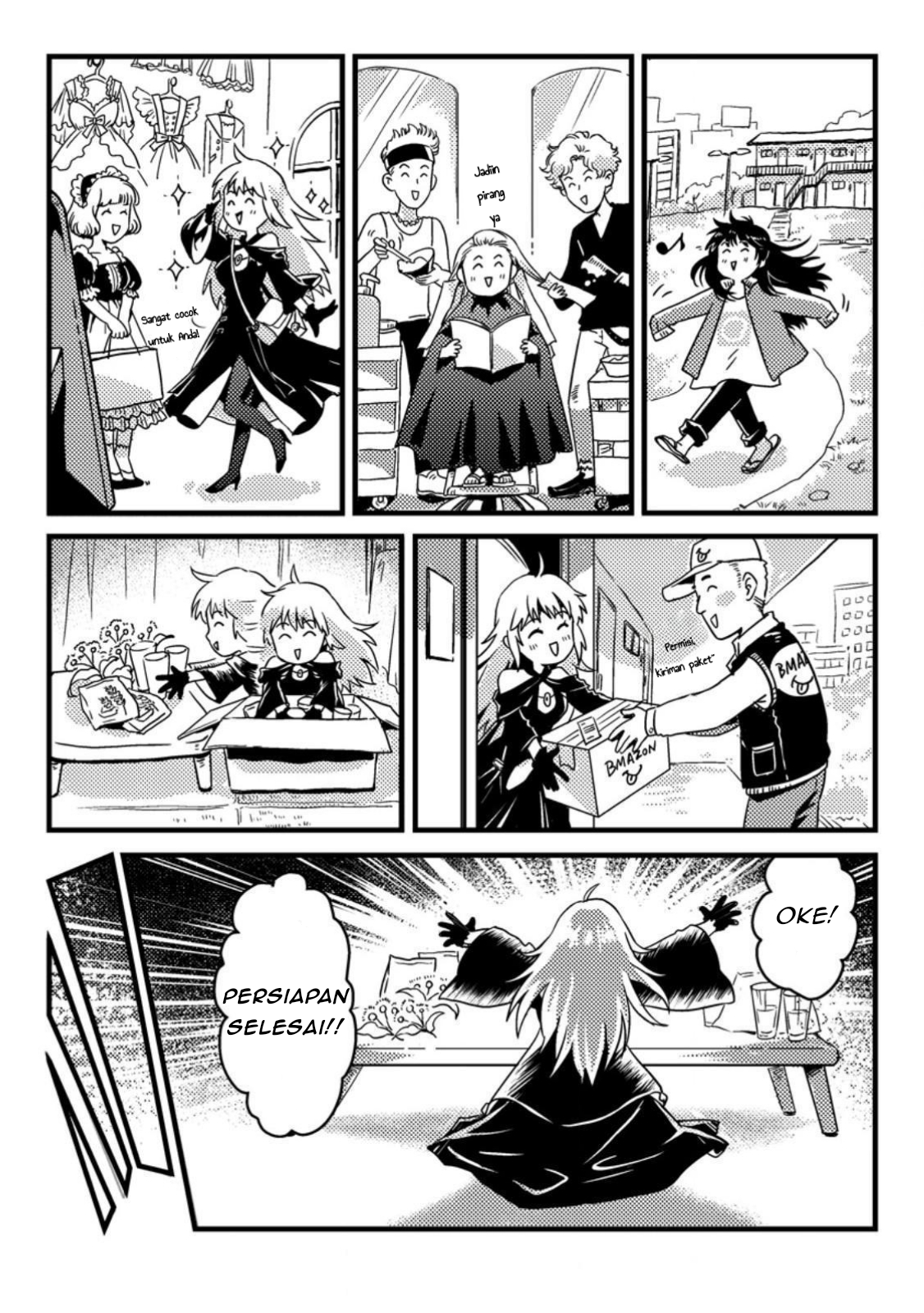 Jigoku no Sata mo Ougon Shidai Chapter 02 Bahasa Indonesia