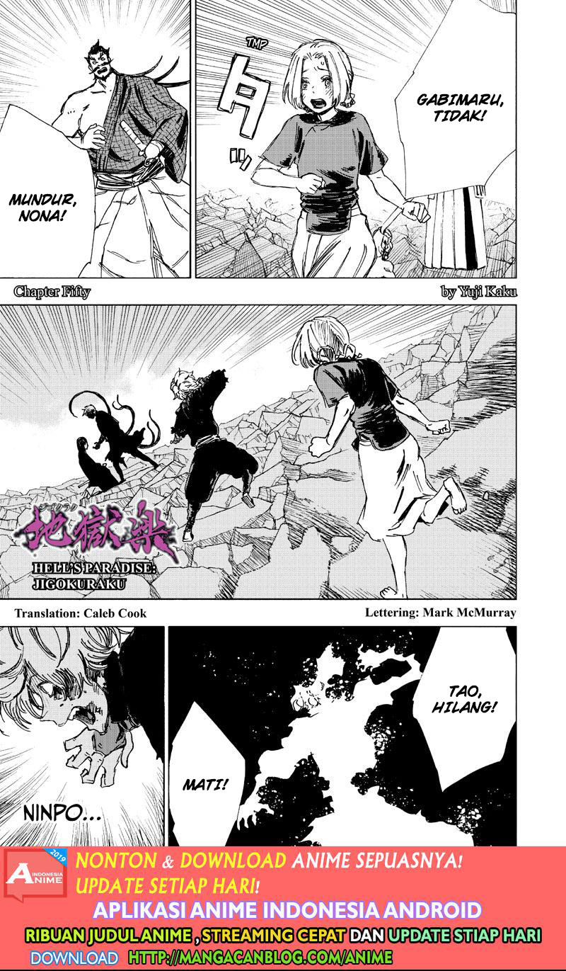 Jigokuraku Chapter 50 Bahasa Indonesia