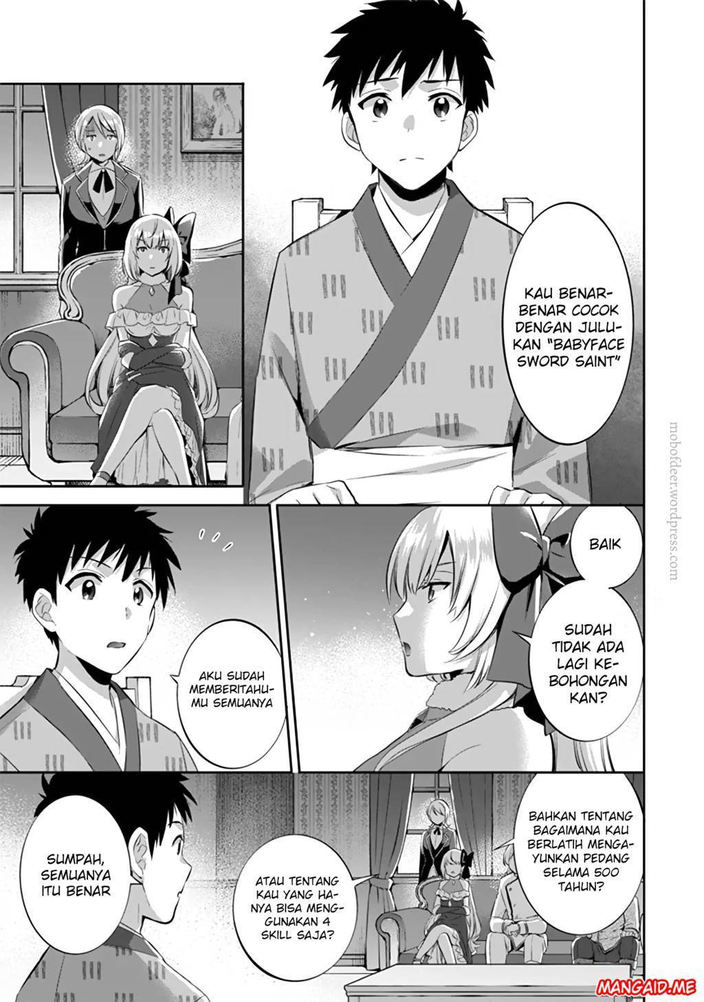 Jimina Ken Sei Wa Sore Demo Saikyoudesu Chapter 14 Bahasa Indonesia