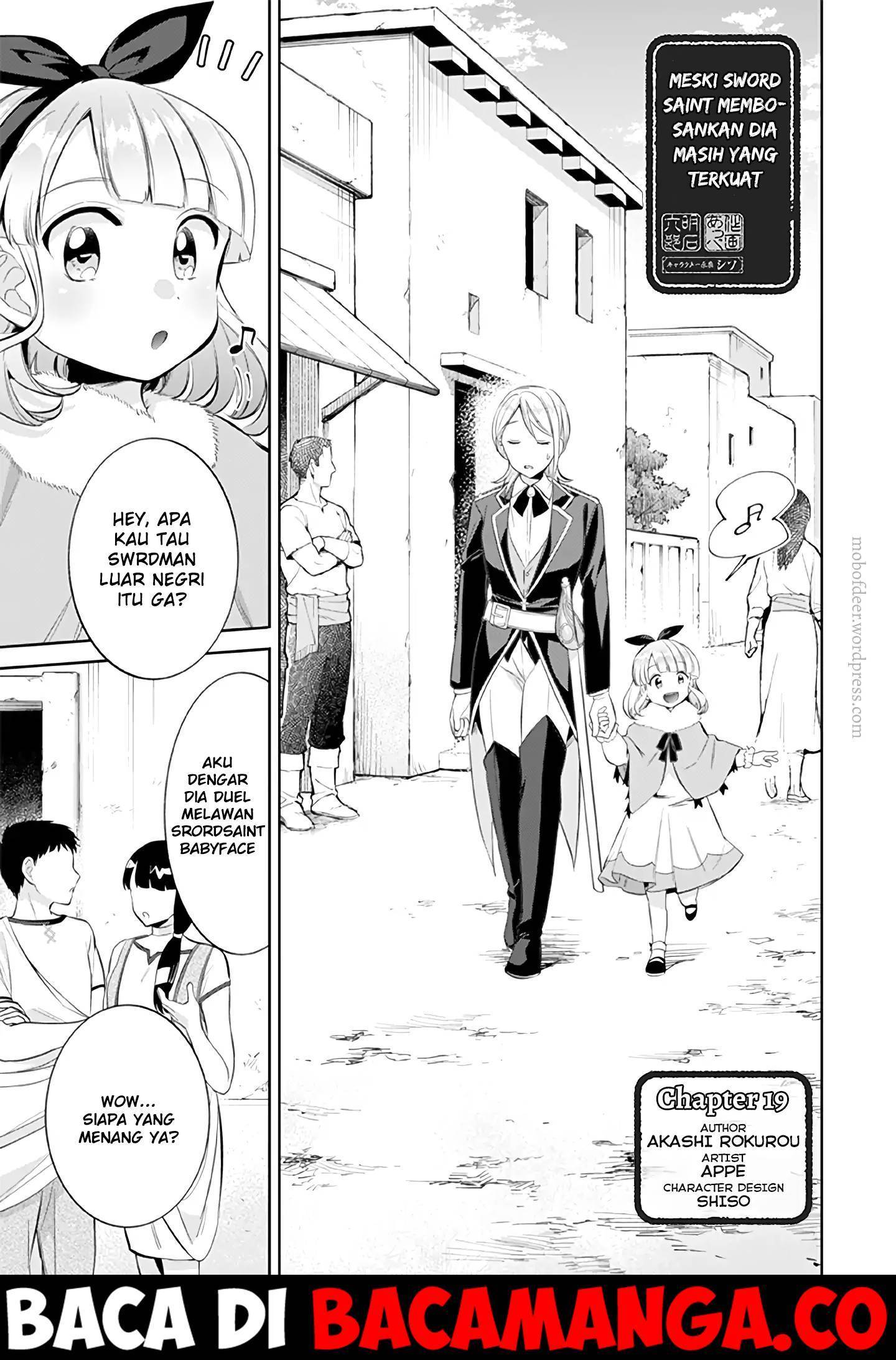 Jimina Ken Sei Wa Sore Demo Saikyoudesu Chapter 19 Bahasa Indonesia