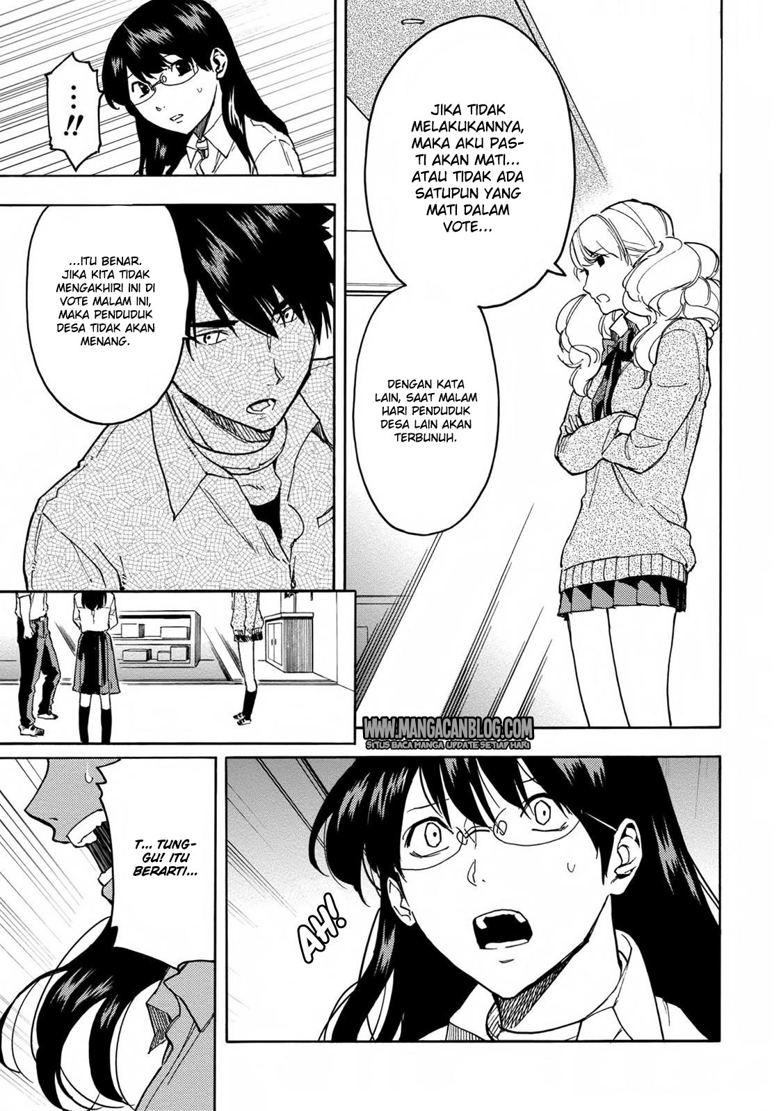 Jinrou Game Chapter 17 Bahasa Indonesia