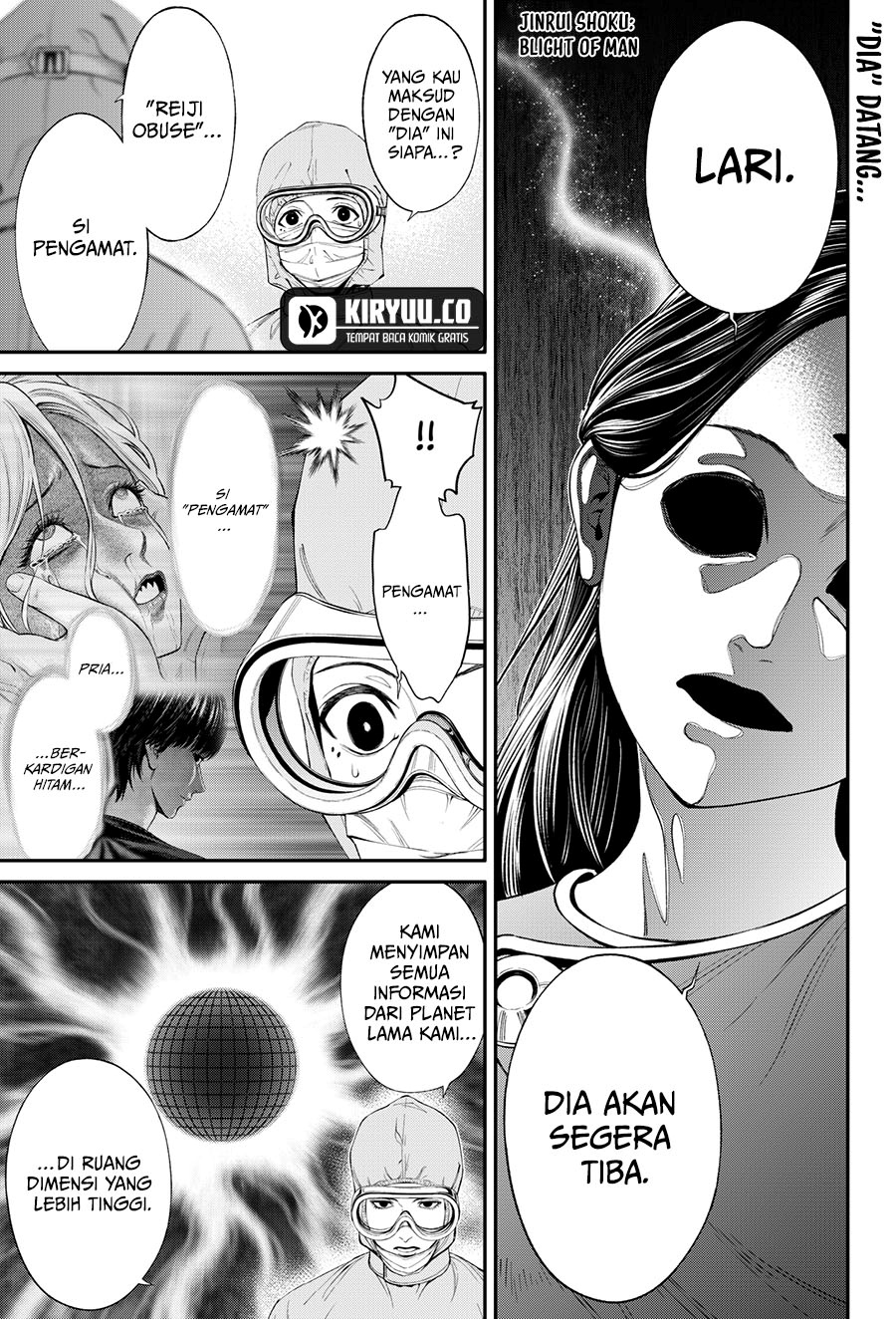 Jinrui-Shoku: Blight of Man Chapter 31 Bahasa Indonesia