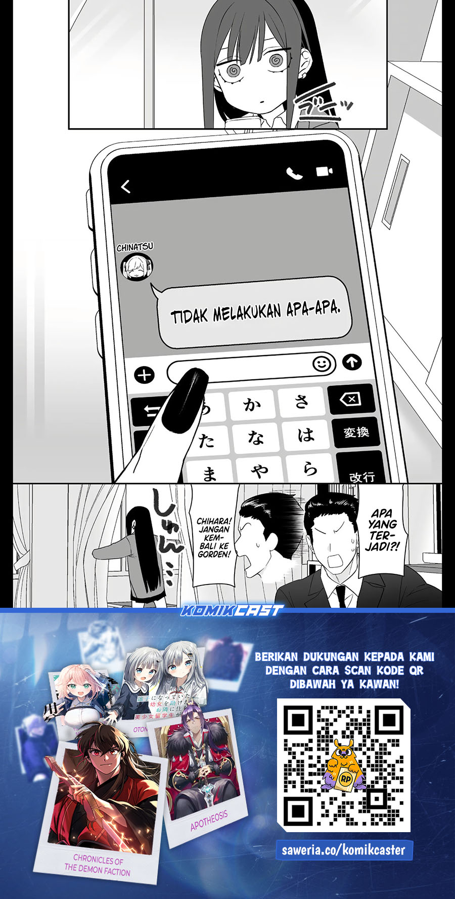 Jirai Nandesuka? Chihara-san Chapter 21 Bahasa Indonesia