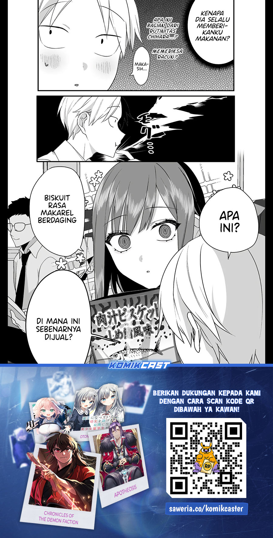 Jirai Nandesuka? Chihara-san Chapter 24 Bahasa Indonesia