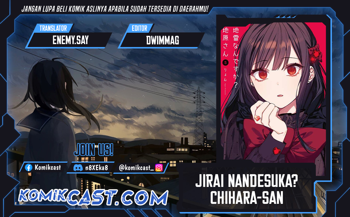 Jirai Nandesuka? Chihara-san Chapter 53 Bahasa Indonesia