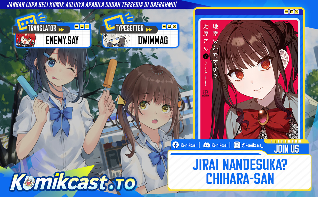 Jirai Nandesuka? Chihara-san Chapter 89 Bahasa Indonesia