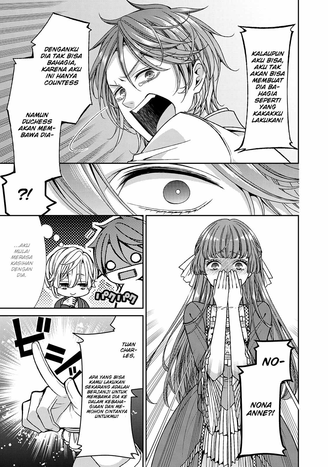 Jishou Akuyaku Reijou na Konyakusha no Kansatsu Kiroku Chapter 08 Bahasa Indonesia