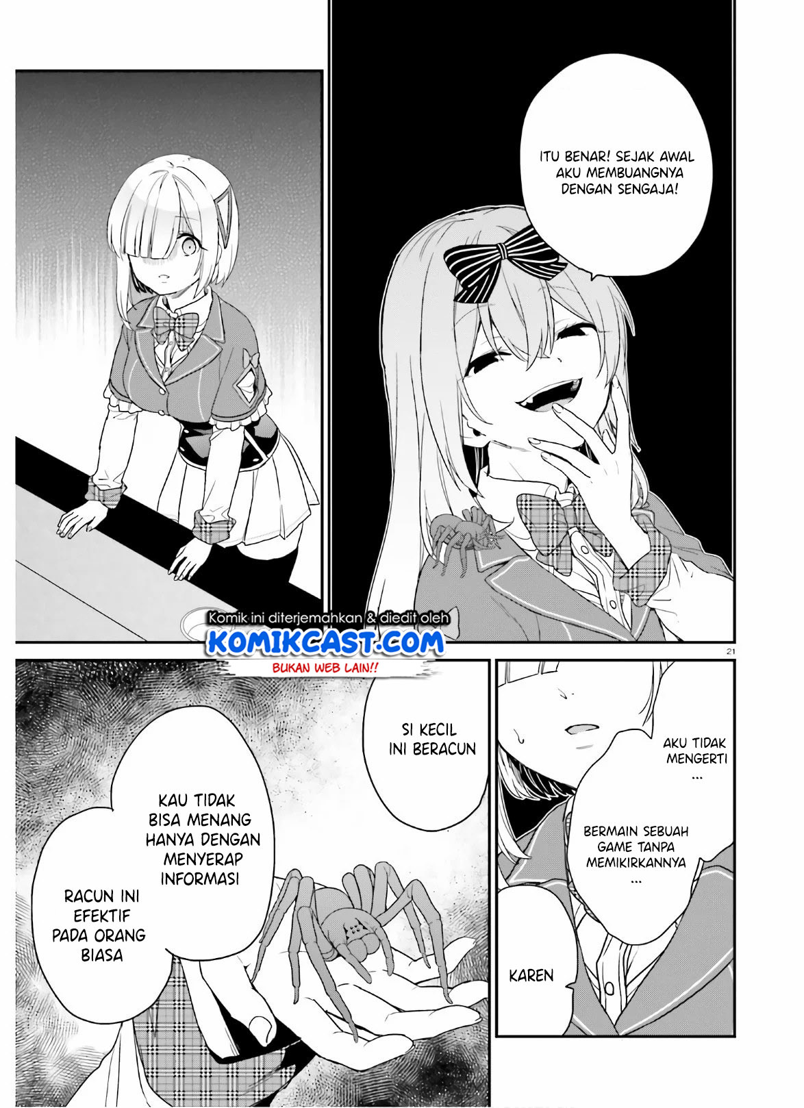 Jishou F-Rank no Oniisama ga Game de Hyouka sareru Gakuen no Chouten ni Kunrin suru Sou desu yo? Chapter 25 Bahasa Indonesia