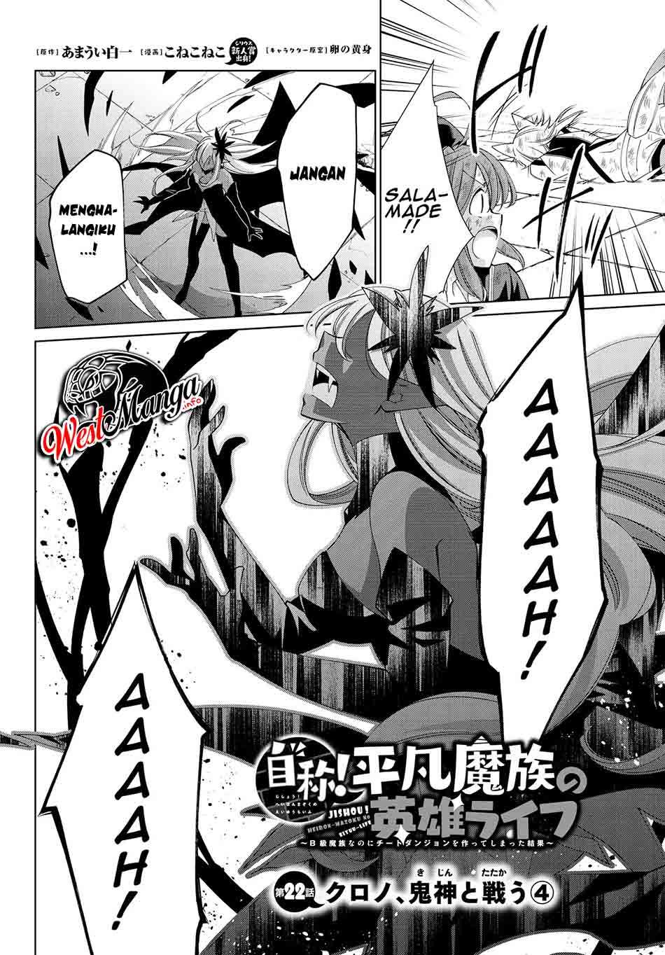 Jishou! Heibon Mazoku no Eiyuu Life Chapter 22 Bahasa Indonesia