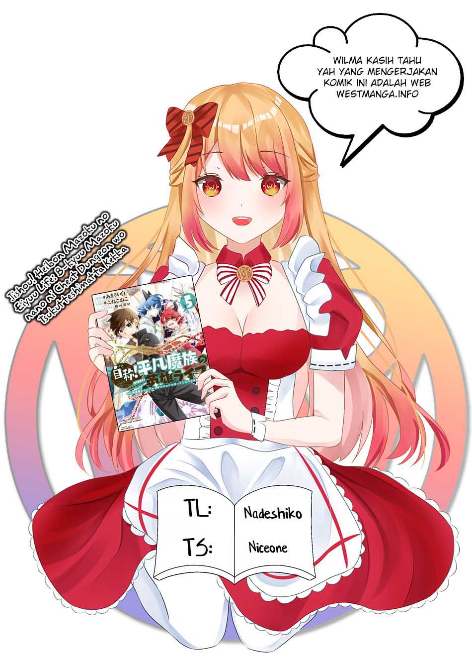 Jishou! Heibon Mazoku no Eiyuu Life Chapter 43 Bahasa Indonesia