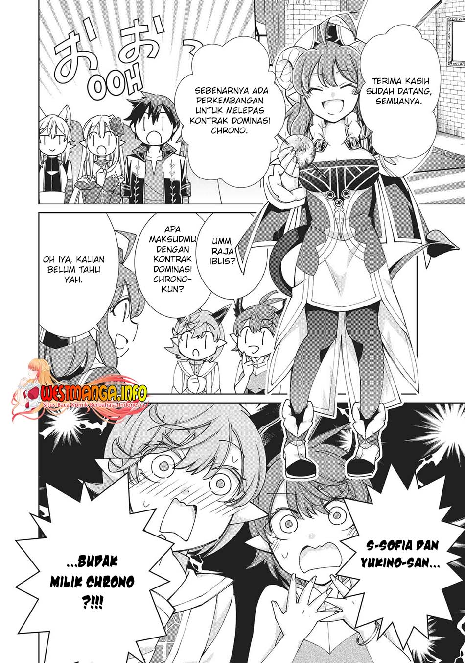 Jishou! Heibon Mazoku no Eiyuu Life Chapter 43 Bahasa Indonesia