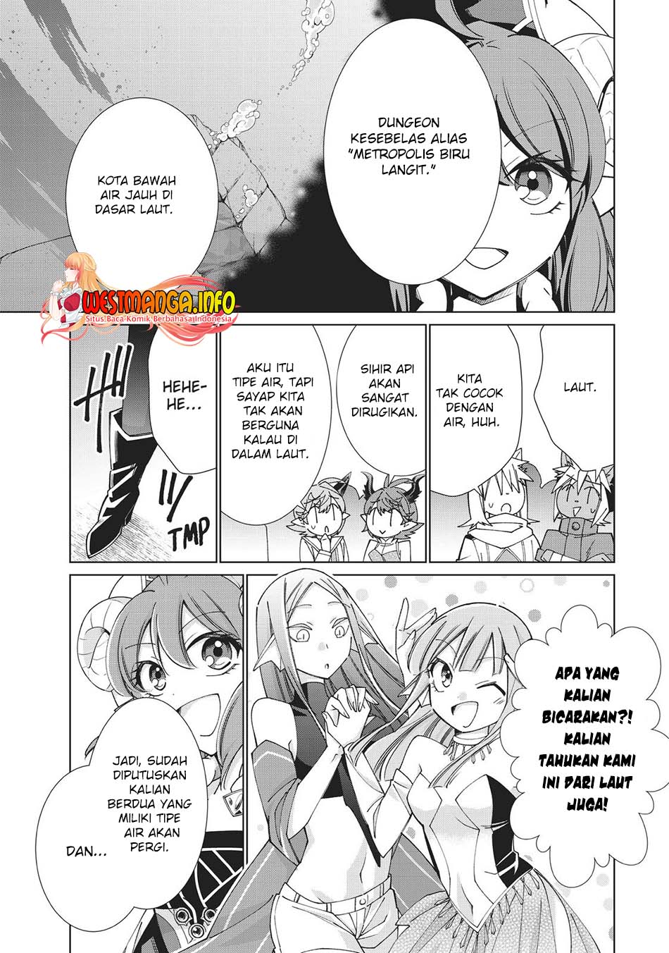 Jishou! Heibon Mazoku no Eiyuu Life Chapter 43 Bahasa Indonesia