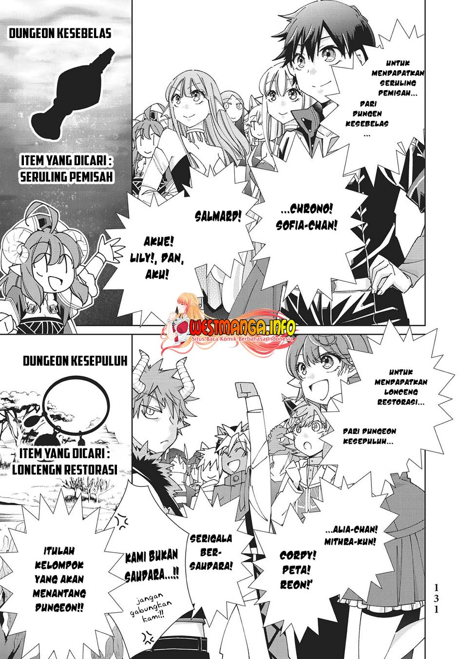 Jishou! Heibon Mazoku no Eiyuu Life Chapter 43 Bahasa Indonesia