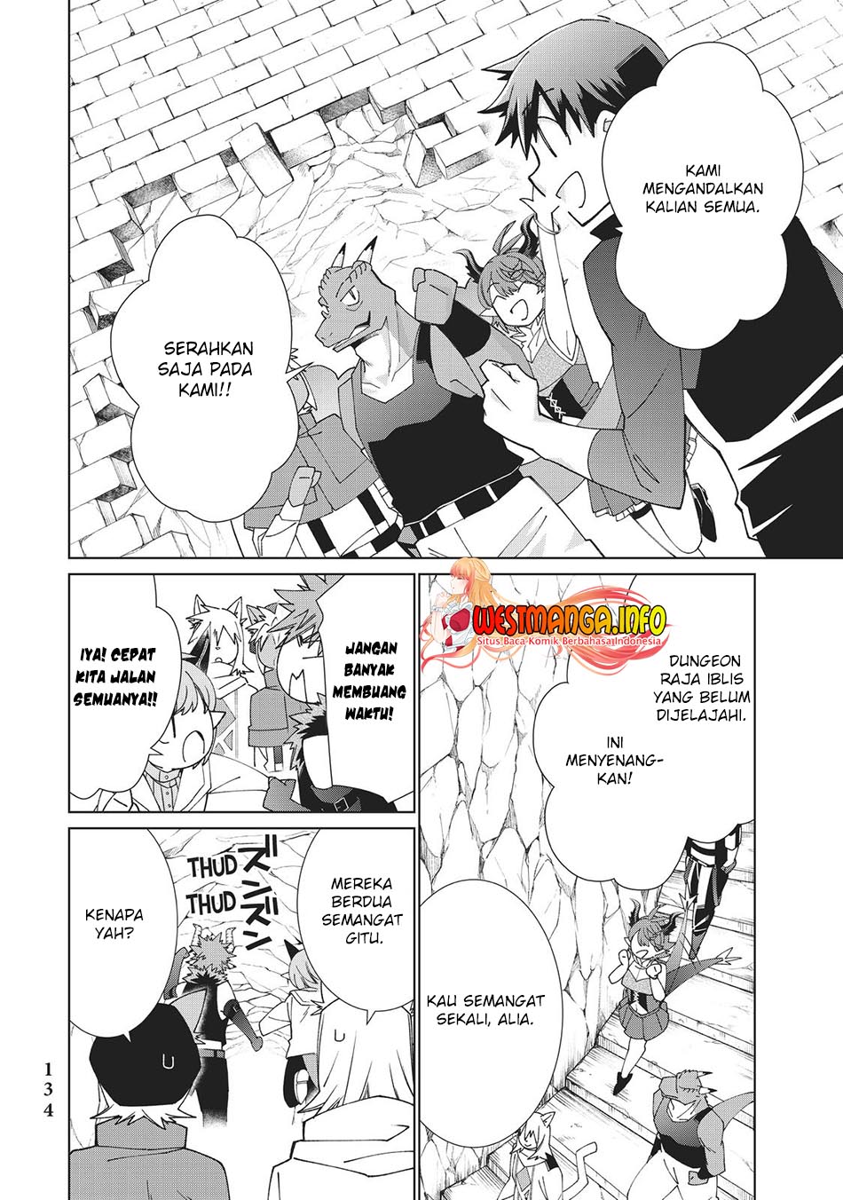Jishou! Heibon Mazoku no Eiyuu Life Chapter 43 Bahasa Indonesia
