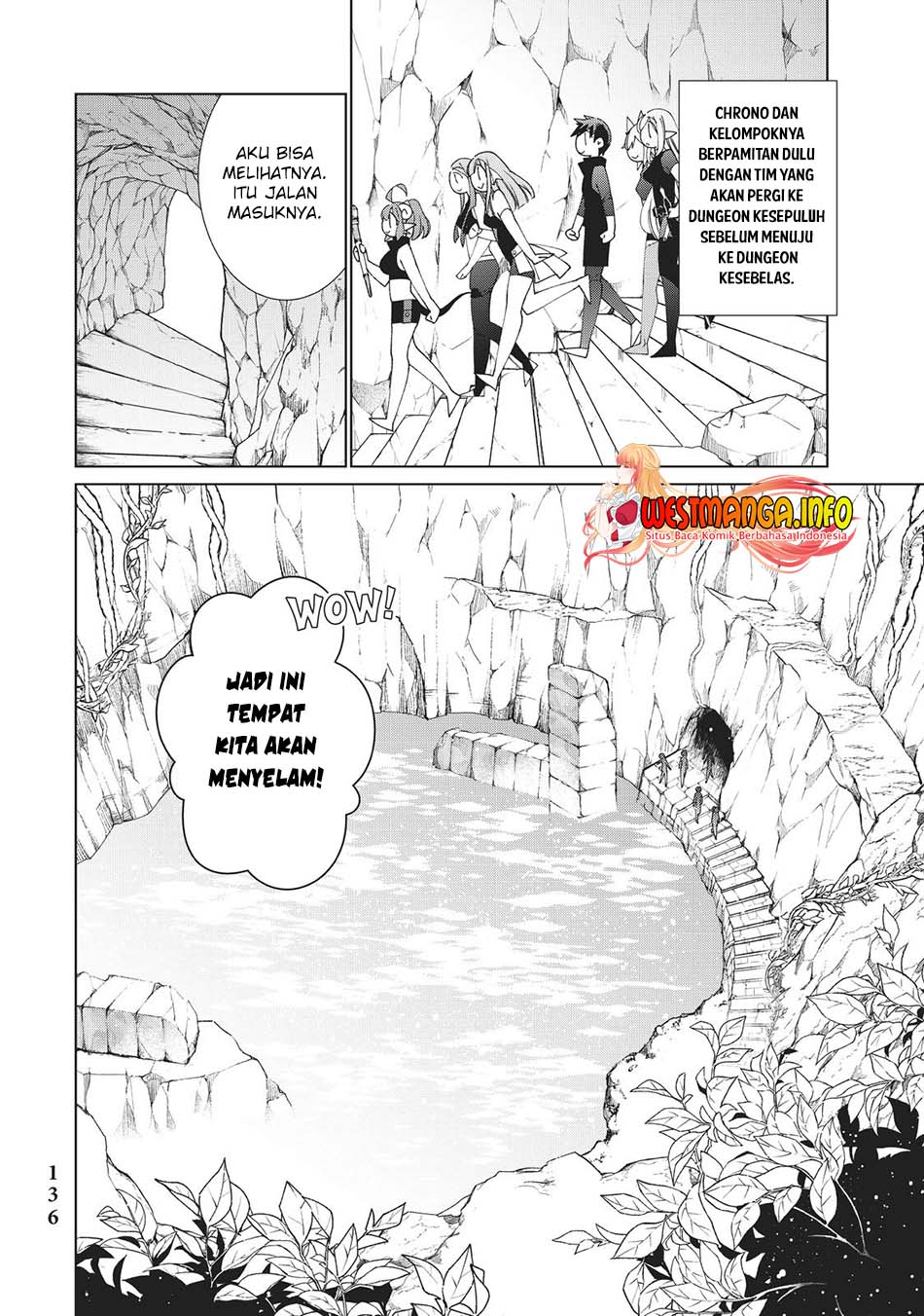 Jishou! Heibon Mazoku no Eiyuu Life Chapter 43 Bahasa Indonesia