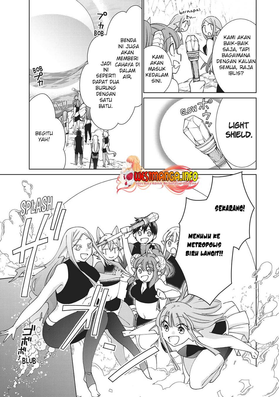 Jishou! Heibon Mazoku no Eiyuu Life Chapter 43 Bahasa Indonesia