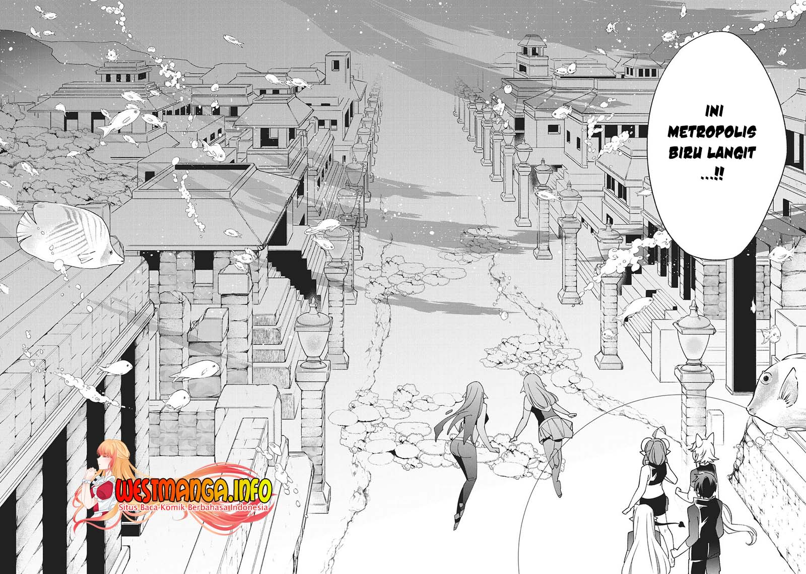 Jishou! Heibon Mazoku no Eiyuu Life Chapter 43 Bahasa Indonesia