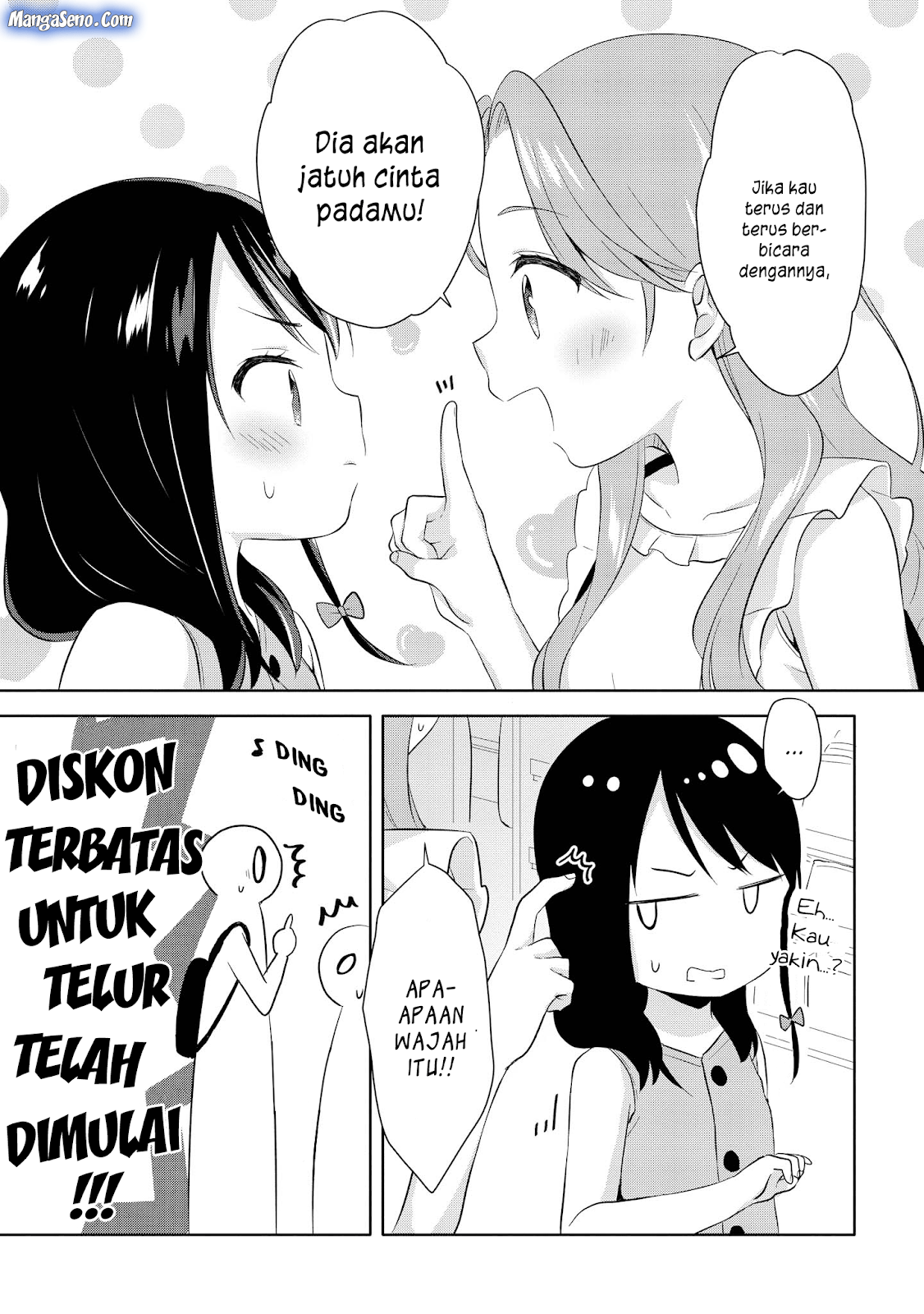 Joshikousei to Ouji-chan Chapter 06 Bahasa Indonesia