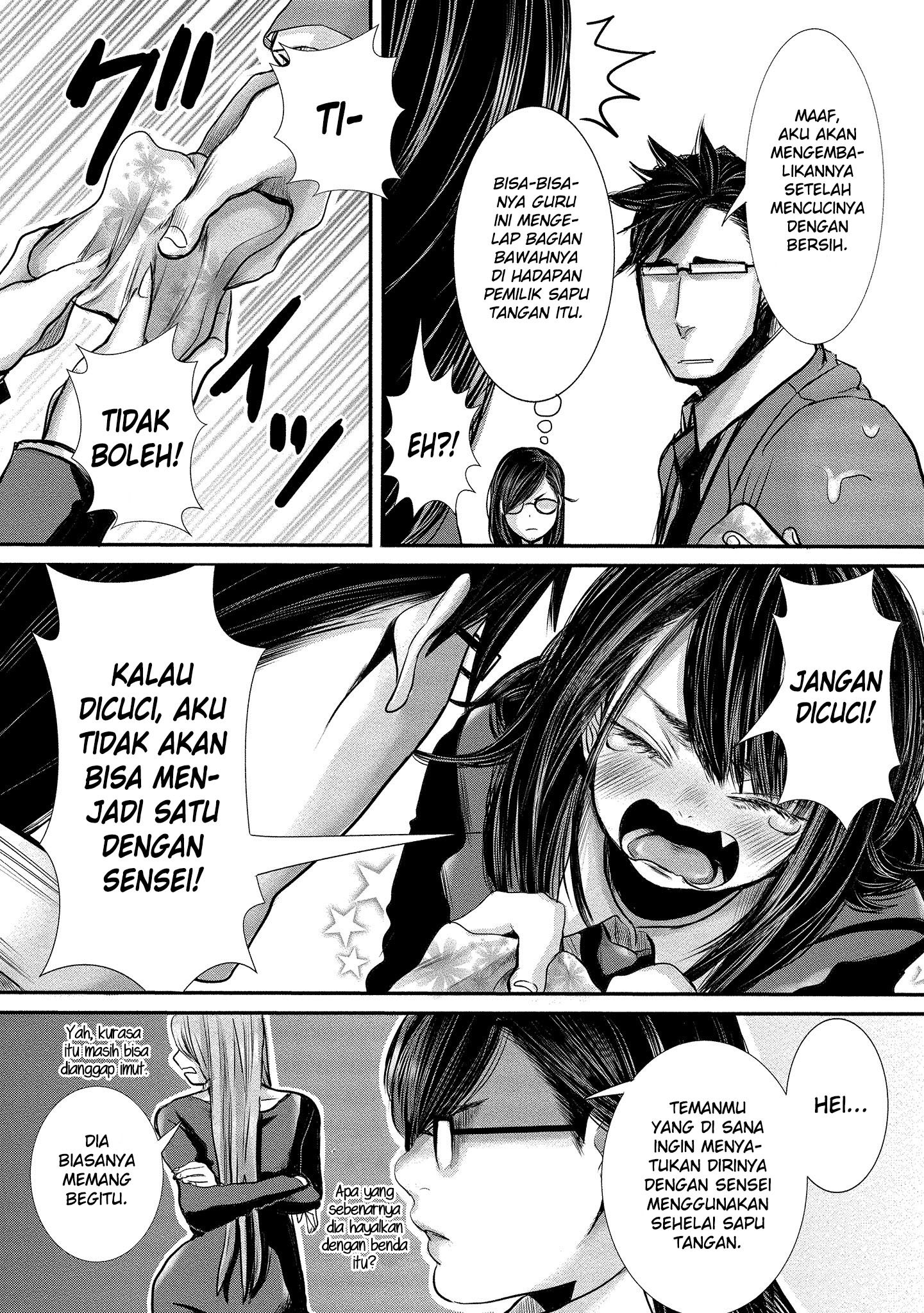 Joshikousei to Seishokusha-san Chapter 07 Bahasa Indonesia