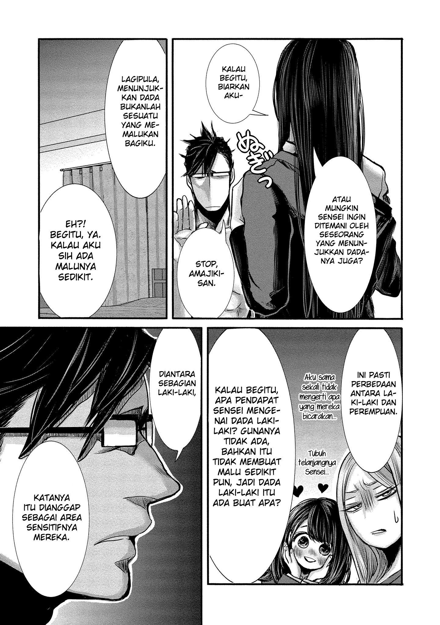 Joshikousei to Seishokusha-san Chapter 07 Bahasa Indonesia