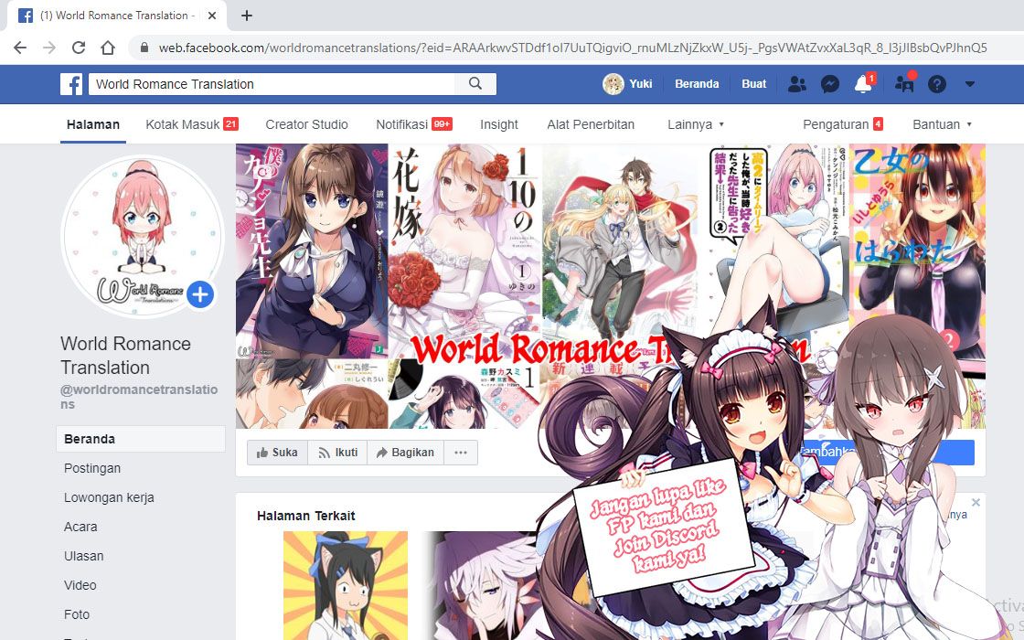 Joshikousei to Seishokusha-san Chapter 10 Bahasa Indonesia