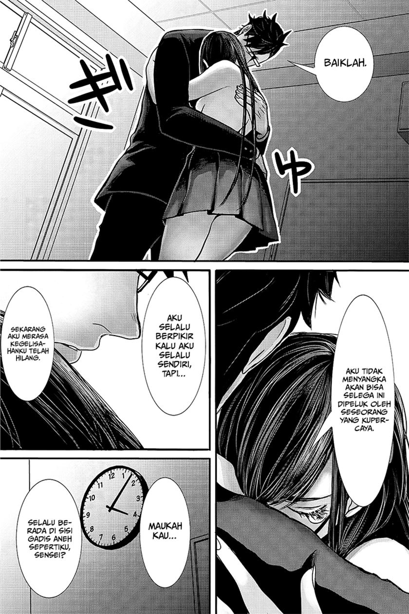 Joshikousei to Seishokusha-san Chapter 11 Bahasa Indonesia
