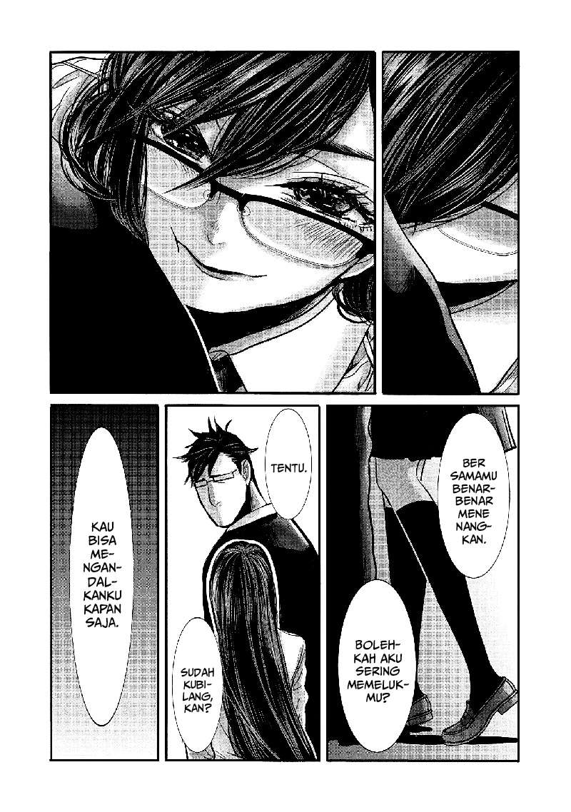 Joshikousei to Seishokusha-san Chapter 12 Bahasa Indonesia