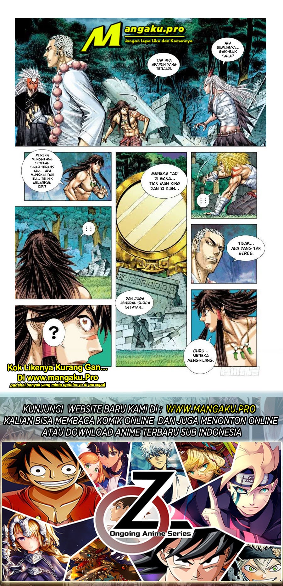 Journey to the West (Zheng Jian He) Chapter 100.1 Bahasa Indonesia