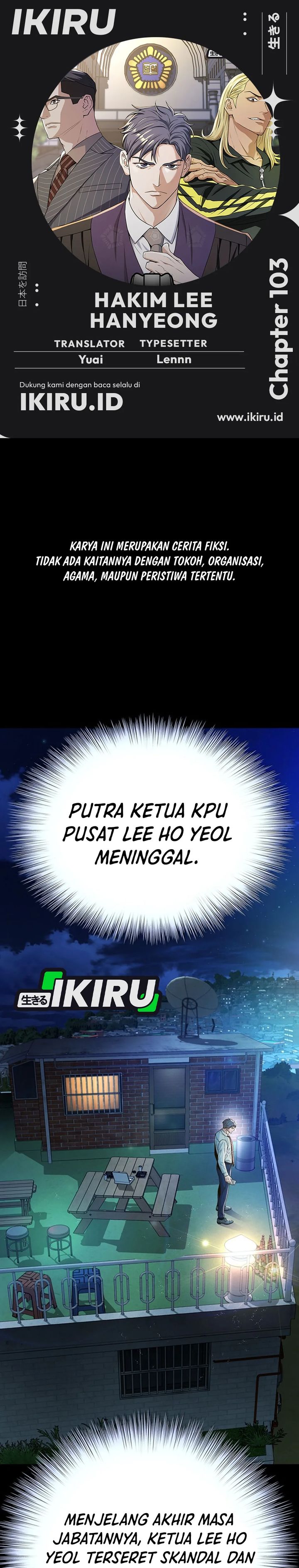 Judge Lee Han Young Chapter 103 Bahasa Indonesia