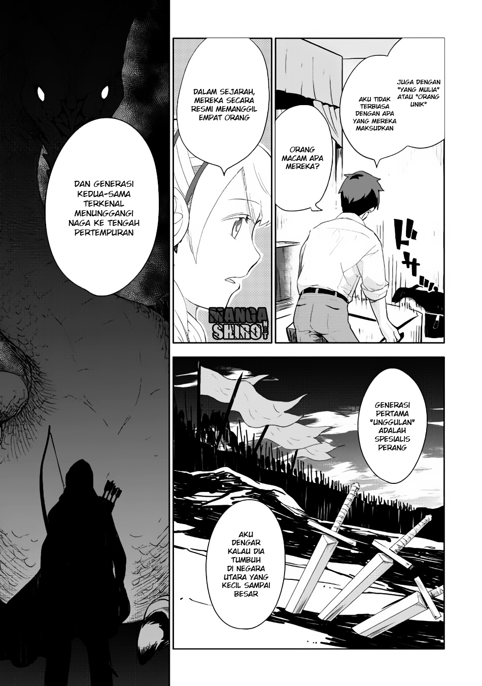 Jui-san no Oshigoto in Isekai Chapter 02 Bahasa Indonesia