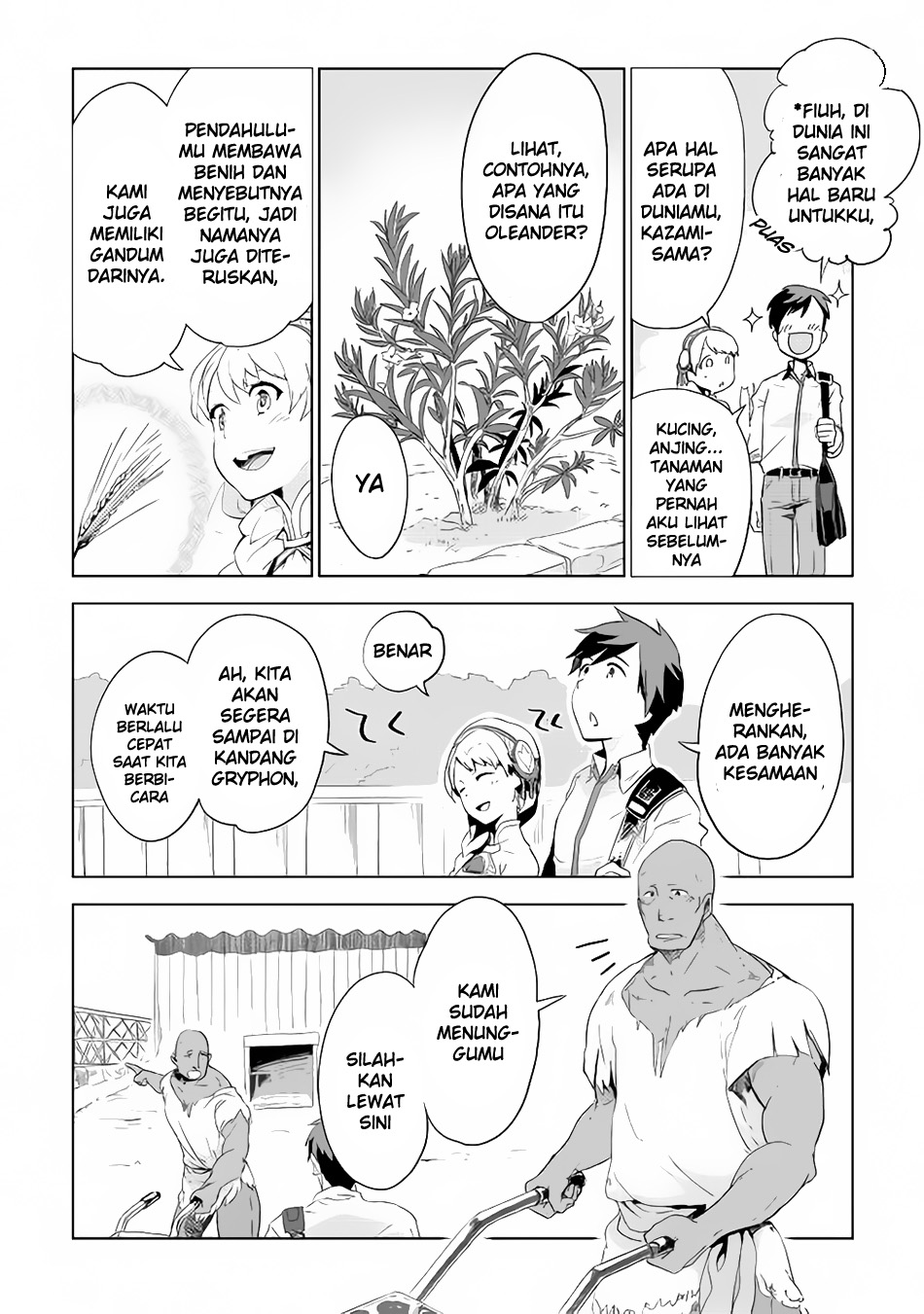 Jui-san no Oshigoto in Isekai Chapter 03 Bahasa Indonesia