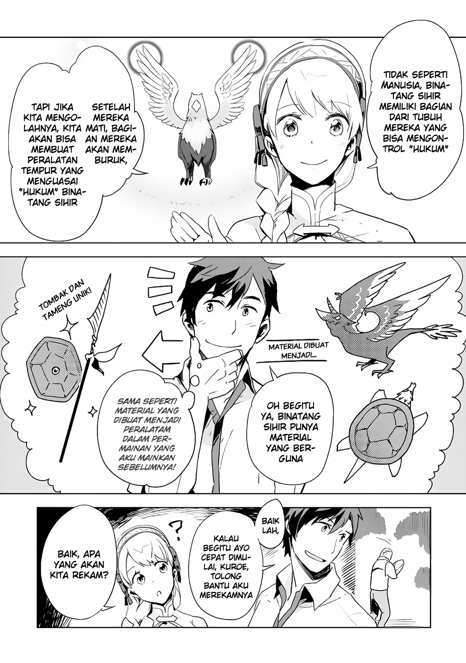 Jui-san no Oshigoto in Isekai Chapter 03 Bahasa Indonesia